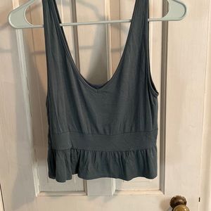 me to we green babydoll tank